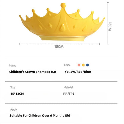Shampoo Guard, Eye and Ear Protection, Silicone Shampoo Hat, Baby and Child Waterproof Shower Shampoo Cap