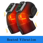 Thermal Knee Massager 3-in-1 Shoulder, Knee, and Elbow Heating Massage Support Brace Rechargeable Vibration Pad Machine Muscle Relaxer
