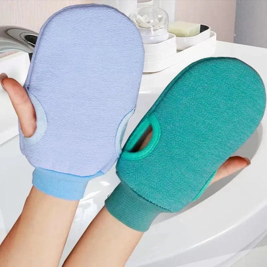 1Pc, Scrub Exfoliating Gloves For Shower, Cleaning Scrub Mitt, Rub Dead Skin, Body Brush Towel, SPA Foam Body Massage
