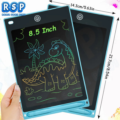 RSP 8.5 Inch Drawing Tablet LCD Writing Board For Kids Boys Girls Montessori Educational Toys Magic Doodle Board Birthday Gifts