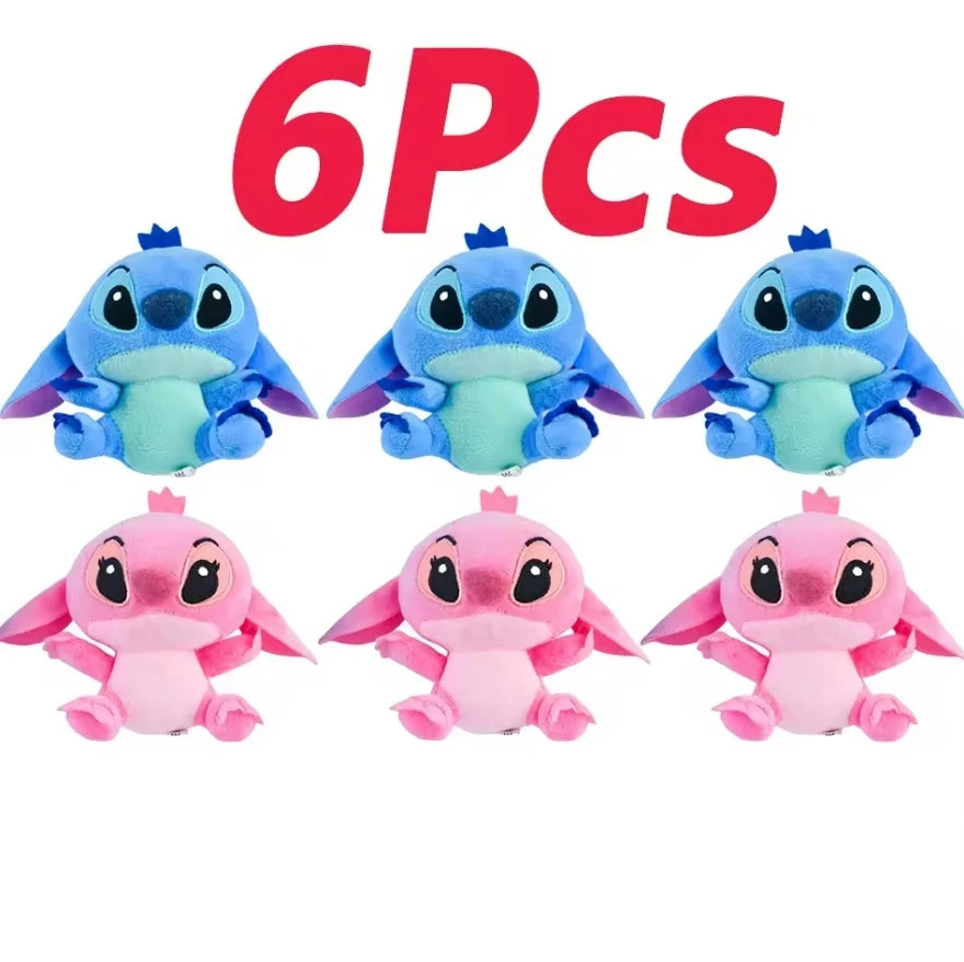 12cm 18cm 25cm Modelos de Peluches de Stitch Muñecos de Peluche de Dibujos Animados Juguetes de Peluche de Anime para Bebés Lindos Regalos de Cumpleaños para Niños