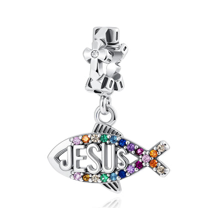 925 Plata Tortuga marina cangrejo Pulpo Dijes Delfín estrella de mar Colgante Ajuste Pulsera Original Mujer DIY Accesorios Joyería Regalo