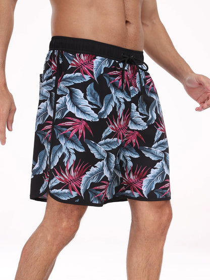 Summer men's hot selling beach pants, casual vacation printed men's pants, comfortable and breathable street clothing