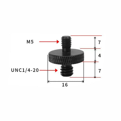 2/4pcs Universal Camera Conversion Screw 1/4 Male to 3/8 M4 M5 M6 M8 M10 Male Screw Tripod Monopod Mount Adapter Photography