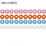 LED Luminous Scrunchies Hairband Women Glowing Elastic Hair Tie Hair Rope Girl Glow in the Dark Party Supplies Hair Accessory