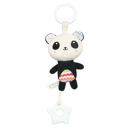 Baby Rattles with Teethers Soft Plush Stroller Car Seat Crib Baby Hanging Toys Development Infant Toy for Newborn Bebe Gifts