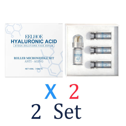 Niacinamide Microneedle serum Facial serum Kit 0.25mm Moisturizing Skin nourishing Winter skincare Face Roller Day cream 40ml