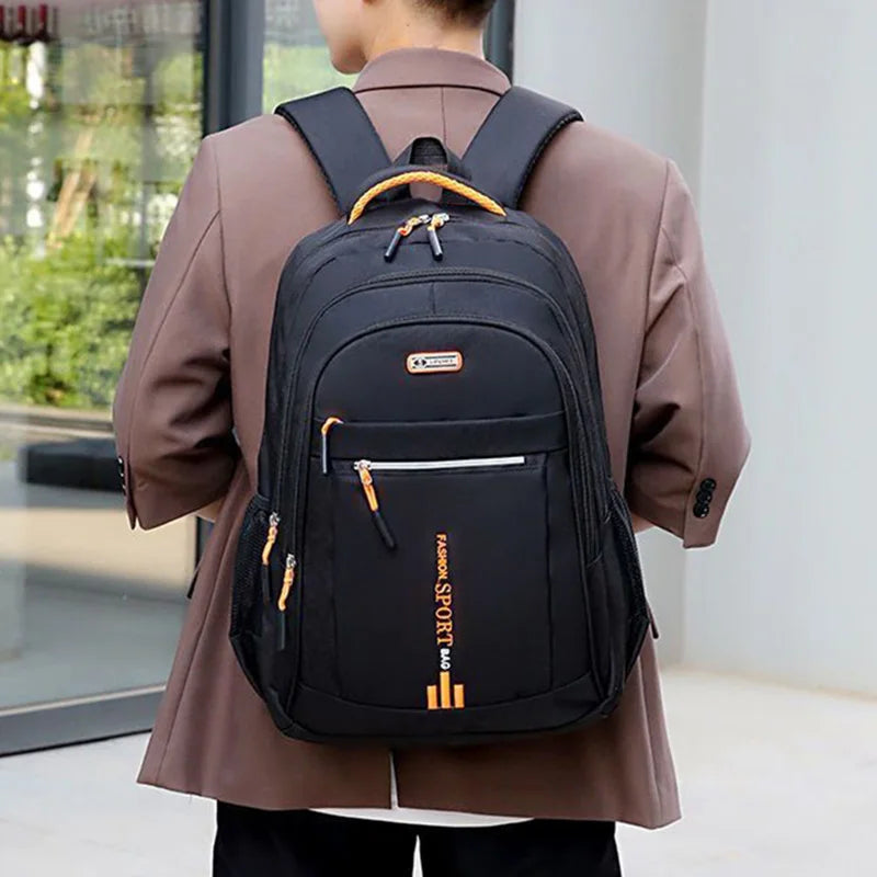 Ladies' backpack, female Korean version, trendy large capacity, high school, middle school, student backpack, travel bag, computer