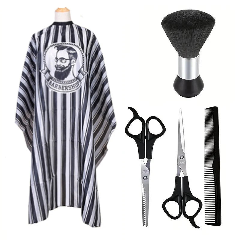 Professional Hair Cutting Tools Waterproof Barber Cape Neck Duster Brush Haircut Scissors Shears Hair Comb Hair Cutting Tools ﻿