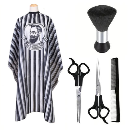 Professional Hair Cutting Tools Waterproof Barber Cape Neck Duster Brush Haircut Scissors Shears Hair Comb Hair Cutting Tools ﻿