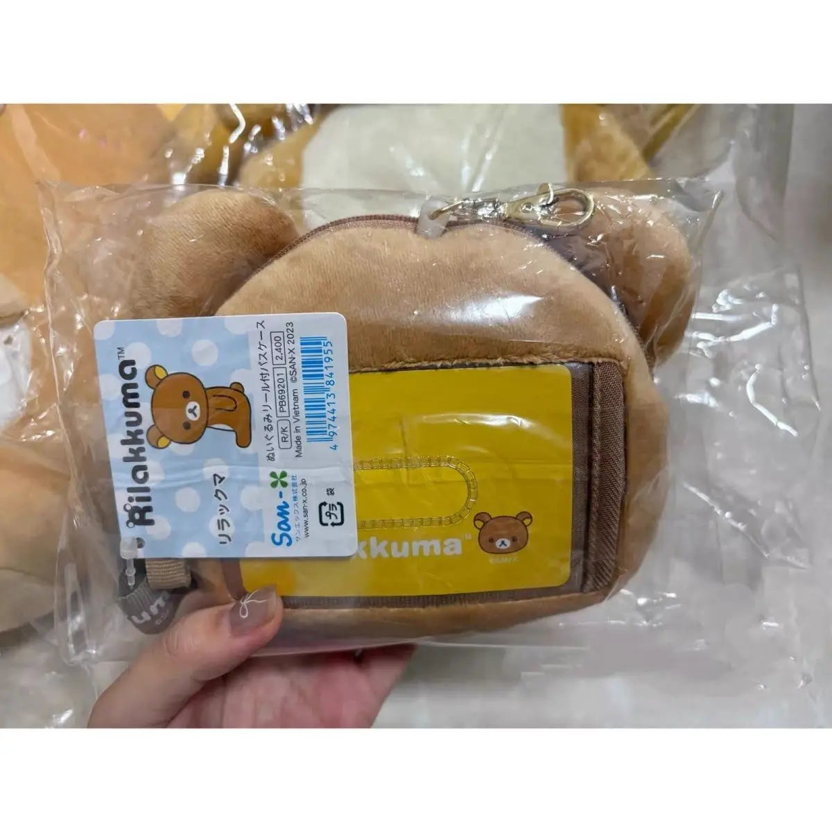 Hot Sale Anime Rilakkuma Expansion Wallet Purse Cartoon Bear Face Small Short Wallets Girls Cute Purses Money Clips Bag Toy gift
