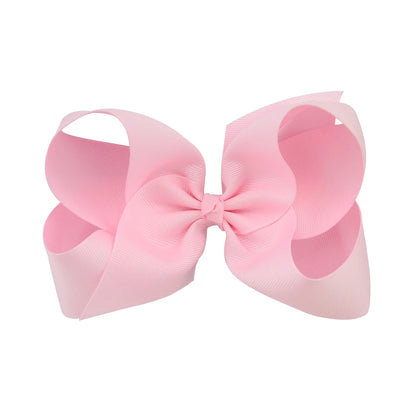 1PC Grosgrain Ribbon Solid Color Hair Bows Clip Girls Hair Clips Hairpins Barrettes Kids Baby Hair Accessories Wholesale