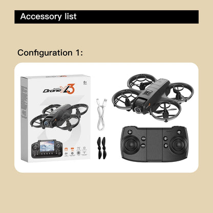 YL3 Drone Professional 8K Dual Camera Long Battery Life GPS WIFI Brushless Motors Obstacle Avoidance Foldable Quadcopter