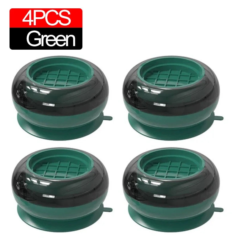 Universal Anti Vibration Pads Washing Machine Rubber Foot Mat Silent Refrigerator Furniture Pad Furniture Lifting Foot Base