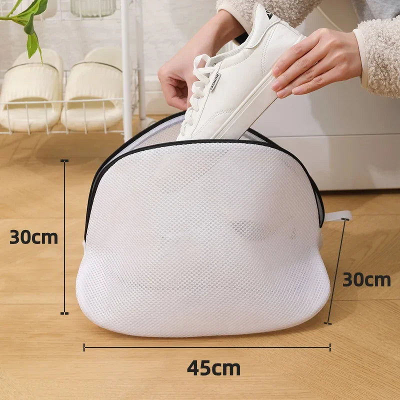 Fine Net Laundry Bag, Clothing Care Washing Machines Dirty Laundry Basket, Travel Shoes Mesh Bags, Woman Bra Clothes Organizer