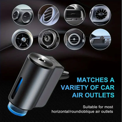 Car air freshener, three-intensity adjustable, car aroma diffuser, portable freshener perfume fragrance