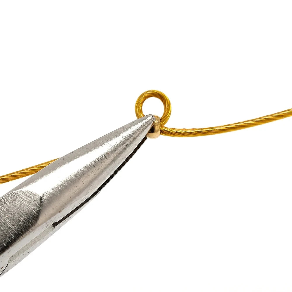 100Pcs, Stainless Steel Ball Crimp End Beads, Dia. 1.5/ 2/ 2.5/ 3/ 3.5/ 4mm, Stopper Spacer Beads For Diy Jewelry Making Findings Supplies