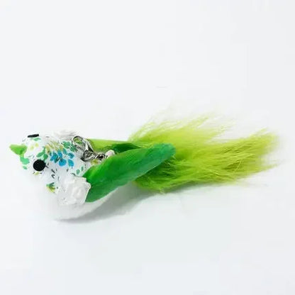 Interactive Cat Toy Hands-Free Cat Stick Playing Kitten Playing Teaser Wand Toy Suction Cup Bird/Feather Cat Wand Pet Supplies