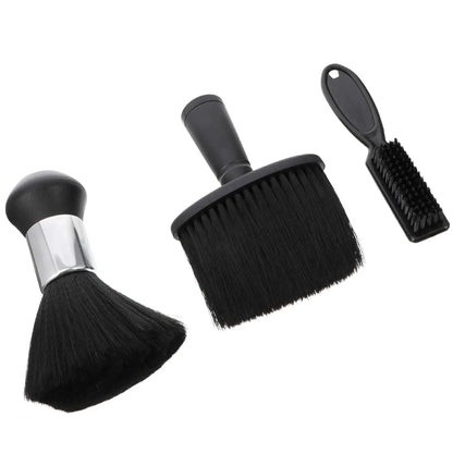 2/3-piece Neck Dust Collector Hair Cleaning Brush for Hairdressers Neck Dust Collector Hairdresser Salon Blade Clean Brush Tool