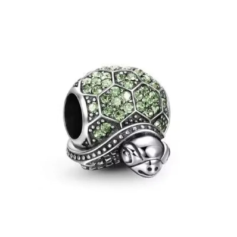 New 925 Silver Octopus crab Charm Bead Sea turtle starfish Seahorse dolphin Pendant Fit Original Bracelet Women DIY Jewelry Gift