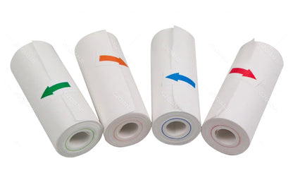 Thermal Printer Papers 57mm Color Papers for Camera Instant Print Kids Camera Printing Inkless Mini Portable Photo Printer