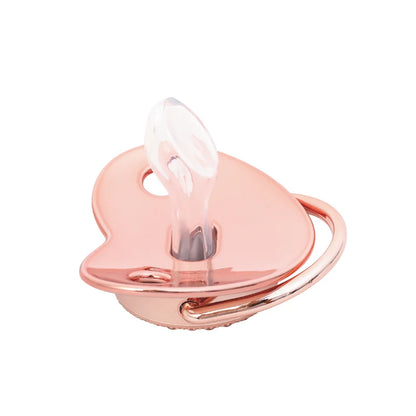 New Baby Pacifier Chain Clips Crown Princess Prince Pacifiers Holder Silicone Nipple Luxury Infant Teether New Born Shower Gifts