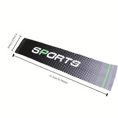 Ice Silk Arm Sleeves UV Protection Anti-Slip Sunscreen for Men & Women Cooling Summer Outdoor Sports Sleeve for Cycling