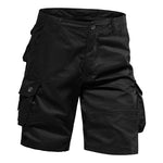 Men's Shorts Loose Large Size Multi-Pocket Overall, Summer Cotton Comfortable Nickel Pants, Outdoor Casual, Sports Beach Pants
