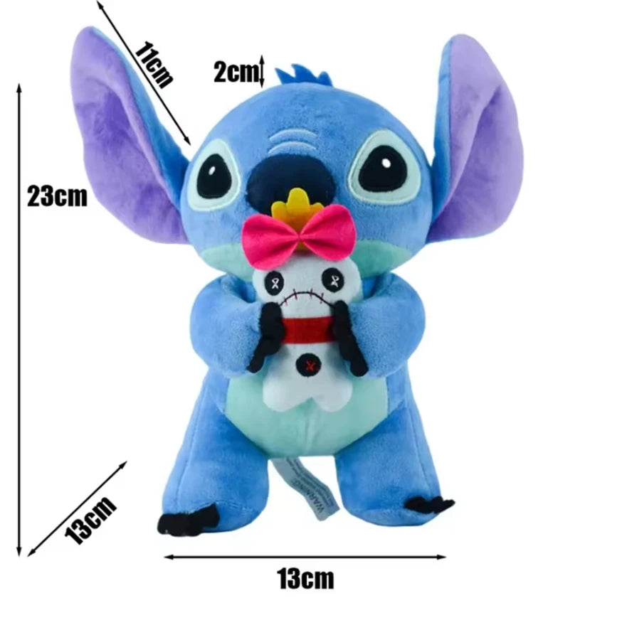 12cm 18cm 25cm Modelos de Peluches de Stitch Muñecos de Peluche de Dibujos Animados Juguetes de Peluche de Anime para Bebés Lindos Regalos de Cumpleaños para Niños