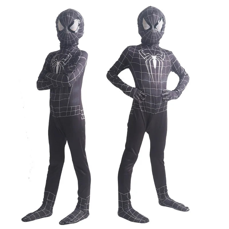 Disfraz de Cosplay de Spider-Man, Traje de Spandex de Cuerpo Completo, Mono de Licra para Adulto, Disfraz de Halloween, Carnaval, Fiesta, Ropa