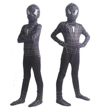 Disfraz de Cosplay de Spider-Man, Traje de Spandex de Cuerpo Completo, Mono de Licra para Adulto, Disfraz de Halloween, Carnaval, Fiesta, Ropa