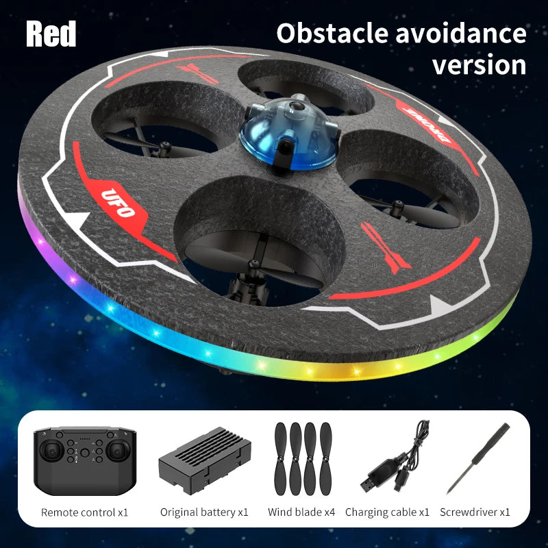 Airplane Rc Plane with Camera Drone Foam UAV Ufo Intelligent Obstacle Avoidance Aircraft Remote Control Helicopter Toys for Kids