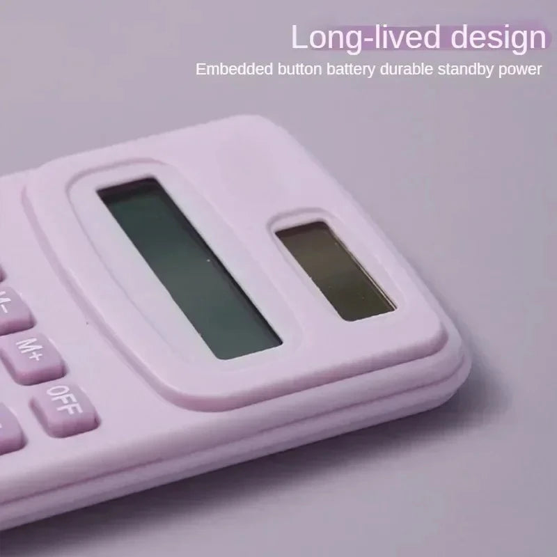 2026 New Small Calculator Silent Calculator Mini Version Learning Auxiliary Portable Calculator