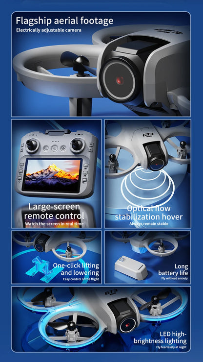 Xiaomi GT3 MAX GPS Drone 8K Aerial HD Photography Optical Flow Positioning Obstacle Avoidance Brushless Power 5G WIFI Drone