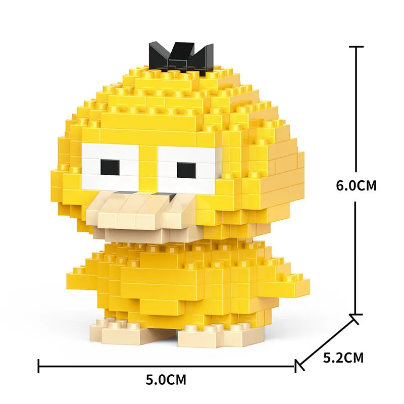 Cartoon Cool Rice Building Blocks Animal Dolls Educational Assembled Toys Ornaments Small Particles Children's Birthday Gifts