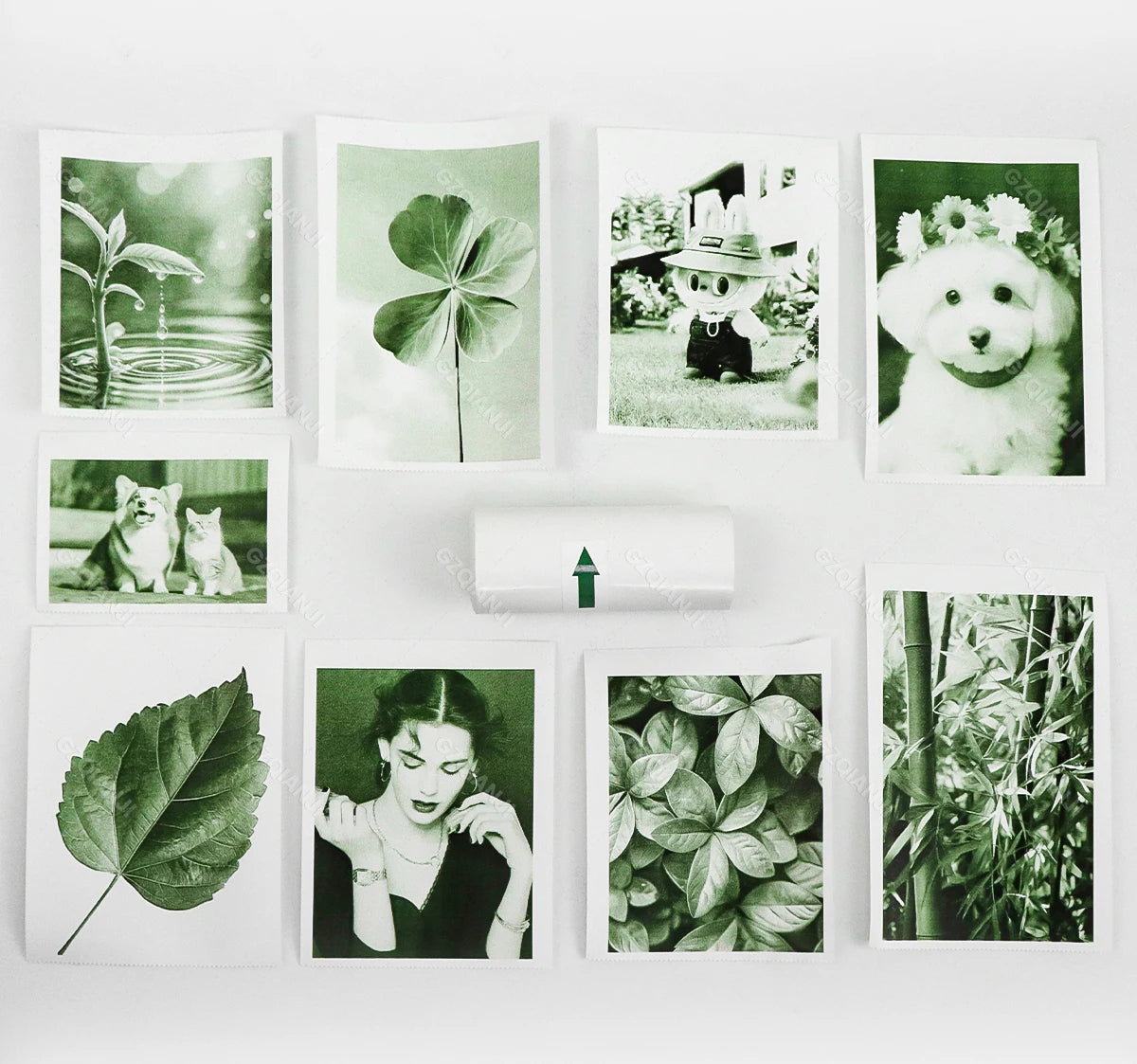 Thermal Printer Papers 57mm Color Papers for Camera Instant Print Kids Camera Printing Inkless Mini Portable Photo Printer