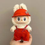 Cute Doll Clothes Outfit Accessories For 17cm Labubu V2 V1 Doll Clothing Different styles Cosplay dress Kid Toy Gifts