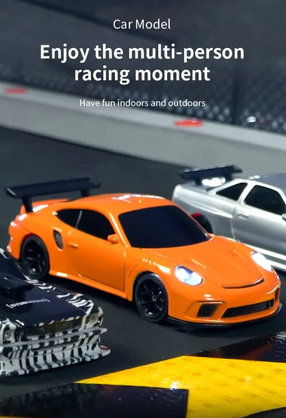 New RC Drift Car, Upgraded Gyro 1/43 Racing RTR 4WD Four-wheel Drive High Speed Radio Control Model 2.4g, Drift Race Car Mini Gift