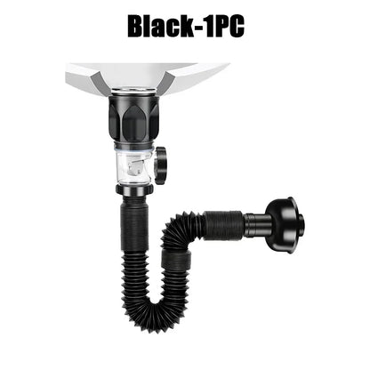 Universal Bathroom Washbasin Anti Blockage Drain Pipe Flexible Stretchable Deodorant Strainer Pipeline Accessories