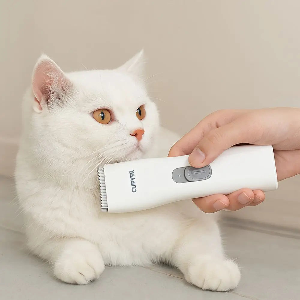 Professional Pet Electric Hair Clippers Waterproof USB Charging Dog Hair Clipper Silent Cat Grooming Clippers for Cats and Dogs