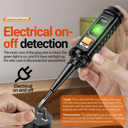 Multi-functional Electrician Screwdriver Pencil AC Non-contact Induction Test Pen, Voltage Tester, Voltage Detector Screwdriver