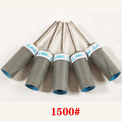 Wet Dry Sandpaper Stick Grinding Head Reusable Polished Buffing Rod Bit For Rotary Tool Accessories Jewelry Wood