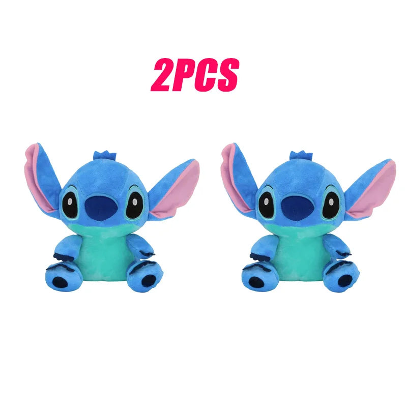 Modelos de peluches de Stitch, decoración de peluches de dibujos animados, muñecos de peluche de anime, peluches Kawaii, regalos de Navidad y cumpleaños