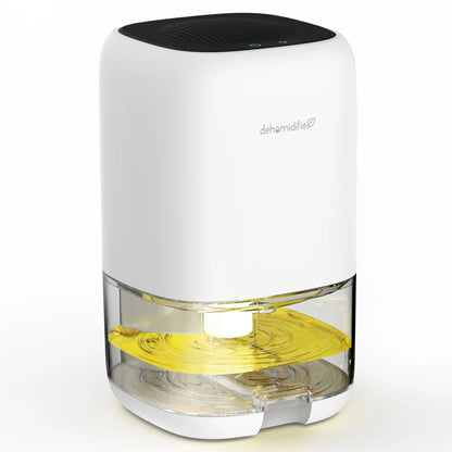1L Air Dehumidifier for Bedroom, Home Appliances with Air Filter  280 sq. ft, Mini Portable Ultra Quiet, Auto Bucket Full Shut Off  Closet