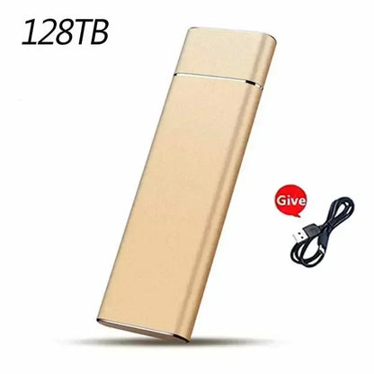 Mini USB SSD portátil 256 TB 1 TB 2 TB de alta velocidad original de almacenamiento masivo SSD USB3.0 Disco duro externo para ordenador portátil SSD