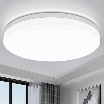 Ultra-thin Round LED Ceiling Light, Bedroom Light, Neutral White Cool, White Warm, White 48W 36W 24W 18W LED Ceiling Light, IRALAN