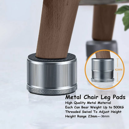 2/4Pcs, Metal Furniture Leg Booster Pad, Bed Riser, Height Adjustable Sofa Feet, Washing Machine Leg Cusion