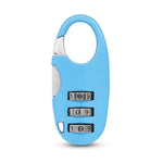 3 Digit Password Lock Dormitory Cabinet Mini Lock Backpack Zipper Luggage Padlock Zinc Alloy Combination Lock Security Tool