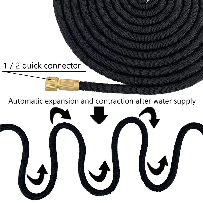Best Selling Garden Hose, Flexible Hose, Garden Watering Pipe, Double Latex High Pressure Car Wash Hose, Gardens Supplies, Irrigation