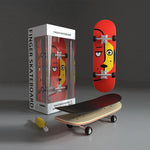 Professional Mini Wooden Skateboard Fingerboard Set Finger Scooter Finger Skate Board Maple Wood Kid Tabletop Toys for Boys
